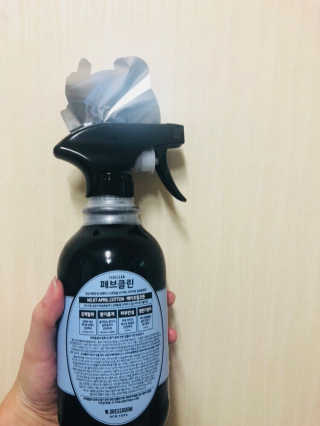 더블유드레스룸 페브클린 500ml — 4.5점을 준 리뷰어가 2018년 11월 올린 사용 사진