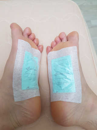 메디테라피 더마 릴렉스 힐링패치 — 5점을 준 리뷰어가 2018년 4월 올린 사용 사진