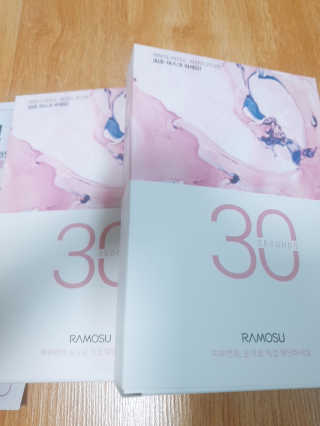 라모수 리프팅 업 30 마스크_10회분 — 5점을 준 리뷰어가 2019년 3월 올린 사용 사진