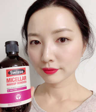 SWISSE 스위스 미셀라 메이크업 리무버 — 4점을 준 리뷰어가 2019년 12월 올린 사용 사진