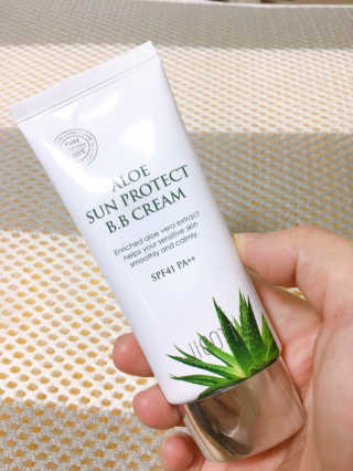 지고트 알로에 선프로텍트 비비크림 50ml — 4점을 준 리뷰어가 2019년 6월 올린 사용 사진