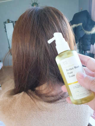 달리프 클로렐라 베러 루트 헤어토닉 100ml — 5점을 준 리뷰어가 2020년 2월 올린 사용 사진