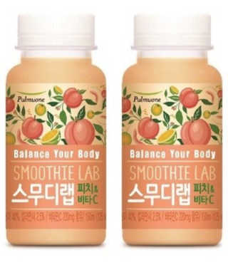풀무원 스무디랩 피치&비타 — 4.5점을 준 리뷰어가 2017년 11월 올린 사용 사진