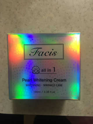 파시스 올인원 진주 화이트닝 크림 100ml — 4.5점을 준 리뷰어가 2019년 3월 올린 사용 사진