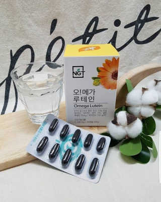 네츄럴굿띵스 오!메가루테인 60일분 — 5점을 준 리뷰어가 2019년 3월 올린 사용 사진