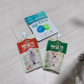 [빙그레] 에버그로 생유산균 1봉（10포입）+펫밀크2팩 — 5점을 준 리뷰어가 2019년 6월 올린 사용 사진