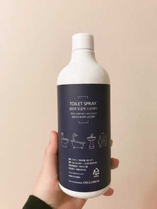 셀로몬 토일렛 스프레이 500ml — 4.5점을 준 리뷰어가 2018년 5월 올린 사용 사진