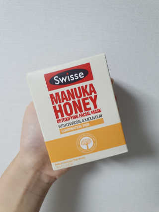 SWISSE 스위스 마누카 허니 디톡시파잉 페이셜 마스크 — 5점을 준 리뷰어가 2019년 12월 올린 사용 사진
