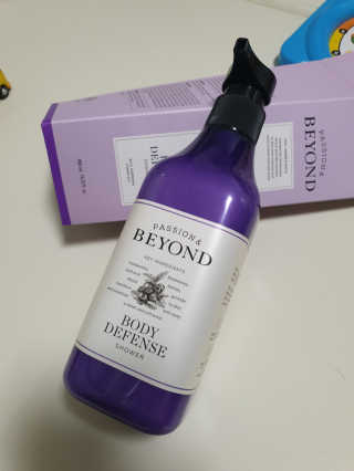 비욘드 바디 디펜스 샤워 450ml — 5점을 준 리뷰어가 2019년 12월 올린 사용 사진