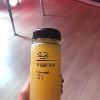 장수농가 리얼깔라만시 — 5점을 준 리뷰어가 2018년 6월 올린 사용 사진