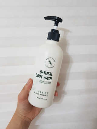 (주)에네스티 내추럴 촉촉  오트밀 바디워시 500ml — 5점을 준 리뷰어가 2020년 3월 올린 사용 사진