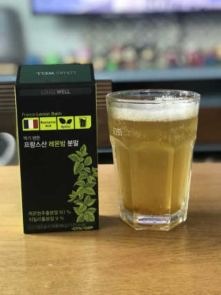 로하스웰 프랑스산 레몬밤 분말 — 5점을 준 리뷰어가 2018년 6월 올린 사용 사진