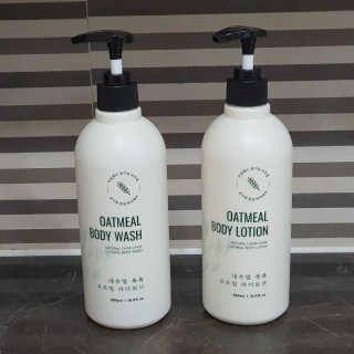 (주)에네스티 내추럴 촉촉  오트밀 바디로션 500ml — 5점을 준 리뷰어가 2019년 12월 올린 사용 사진