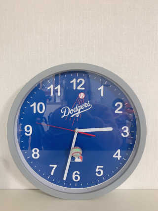 MLB WATCH n LEISURE MLB  아날로그 디자인 벽시계 8종 — 5점을 준 리뷰어가 2019년 12월 올린 사용 사진