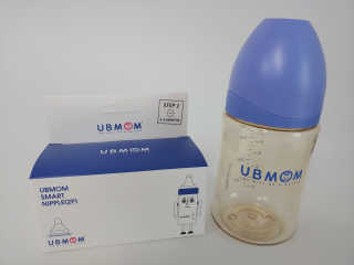 유비맘 PPSU 젖병 노꼭지_200ml_컬러 랜덤 발송 — 5점을 준 리뷰어가 2020년 1월 올린 사용 사진
