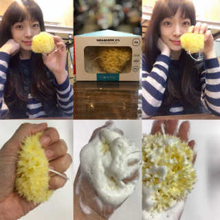 룰라러브 모공관리 끝 지중해산 천연해면 바디스펀지 — 5점을 준 리뷰어가 2018년 1월 올린 사용 사진