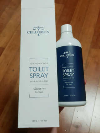 셀로몬 토일렛 스프레이 500ml — 4.67점을 준 리뷰어가 2018년 5월 올린 사용 사진