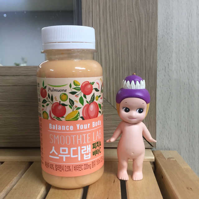 스무디랩 피치&비타 리뷰 사진