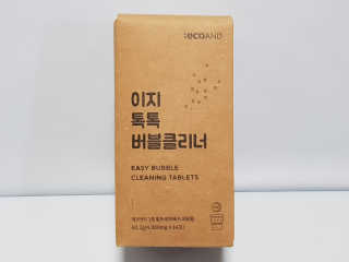 [에코앤드]이지톡톡 버블클리너 1종세척제 — 5점을 준 리뷰어가 2019년 8월 올린 사용 사진