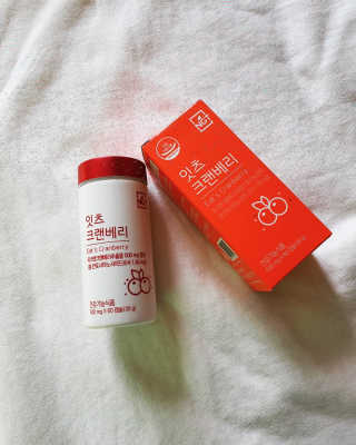 네츄럴굿띵스 잇츠 크랜베리 1병 30일분 — 5점을 준 리뷰어가 2019년 11월 올린 사용 사진
