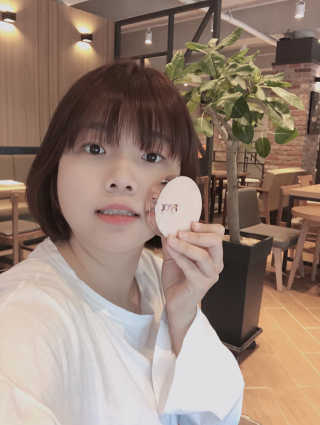 쏘내추럴 밀착 착붙 픽스쿠션 — 4점을 준 리뷰어가 2019년 9월 올린 사용 사진