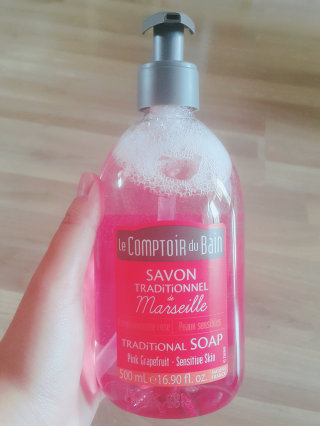 르 꽁뚜아르 뒤뱅 마르세유 솝 바디워시 500ml — 4점을 준 리뷰어가 2016년 7월 올린 사용 사진