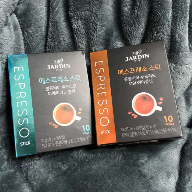쟈뎅 에스프레소 스틱 2종 리뷰 사진
