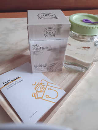 [하우투잇] 뤼에르 쿠르브 블랙 10ml x 30포 총 300ml — 4점을 준 리뷰어가 2020년 2월 올린 사용 사진