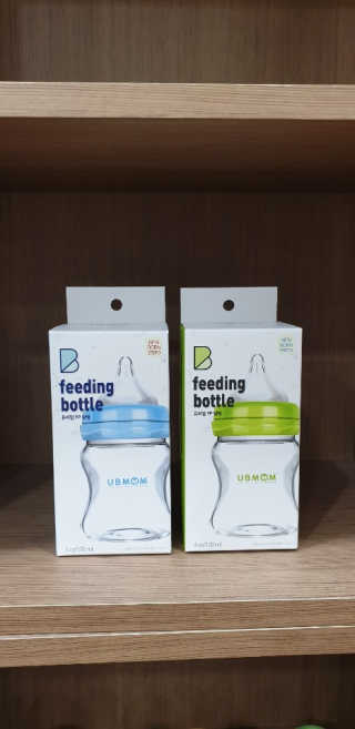 유비맘 신생아젖병 120ml 트리플팩_ 젖꼭지 포함 — 5점을 준 리뷰어가 2020년 3월 올린 사용 사진