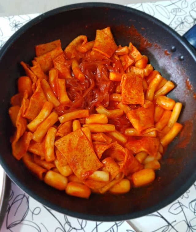 미쓰리떡볶이 just 10 min 패키지 리뷰 사진