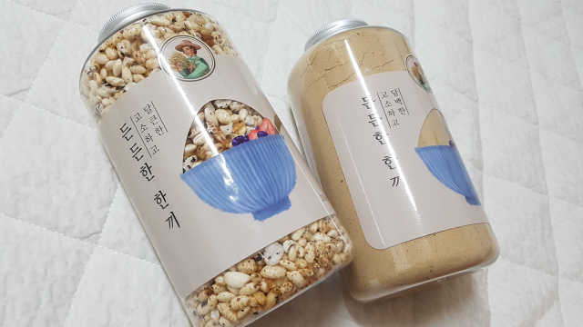 내안에섬유15와 단호박곡물후레이크 set 리뷰 사진