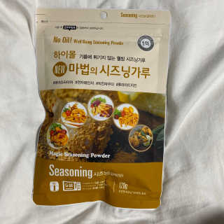 MCP 하이몰 마법의치킨가루2봉랜덤 + 코코넛허니버터2봉 — 5점을 준 리뷰어가 2020년 3월 올린 사용 사진
