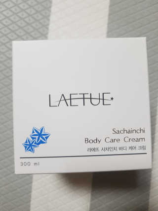 (주)이스터비엔에프 라에뜨 사차인치 바디케어크림 300ml — 1점을 준 리뷰어가 2019년 3월 올린 사용 사진