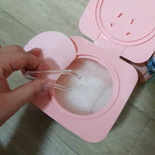 메이베나 1일 1팩 뽑아쓰는 마스크팩 — 4점을 준 리뷰어가 2019년 1월 올린 사용 사진