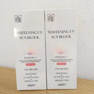 지고트 화이트닝 유브이 썬블럭 크림 70ml,1+1 — 5점을 준 리뷰어가 2019년 7월 올린 사용 사진