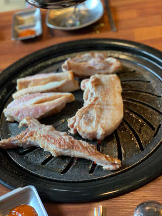 [육욕주의 트리플스트리트점] 55,000원 이용권 — 4점을 준 리뷰어가 2019년 8월 올린 사용 사진