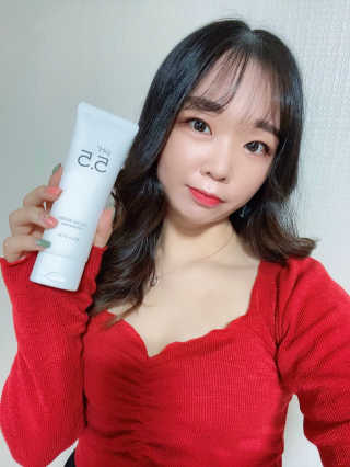 포므시 스노우화이트클렌징폼pH5.5 — 4.5점을 준 리뷰어가 2020년 3월 올린 사용 사진