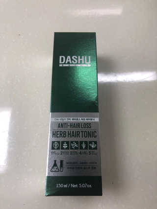 다슈코리아 다슈 데일리 안티 헤어로스 허브 헤어토닉 150ml — 5점을 준 리뷰어가 2019년 8월 올린 사용 사진