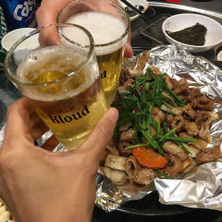 곱창을 요리하는 남자 [곱창을요리하는남자 상수] 곱창or막창 2인분+음료1병 — 3.83점을 준 리뷰어가 2018년 10월 올린 사용 사진