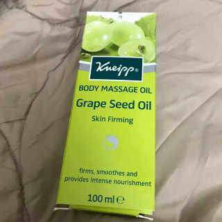 [크나이프] 그레이프씨드 슬리밍 마사지오일 100ml — 3.5점을 준 리뷰어가 2019년 9월 올린 사용 사진