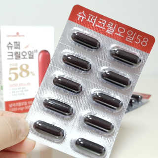 메이준뉴트리 슈퍼 크릴 오일58 1000mg x 30캡슐 — 5점을 준 리뷰어가 2020년 2월 올린 사용 사진