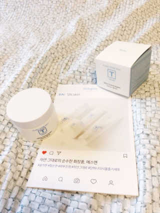 SN 에스엔 티크림 — 4.5점을 준 리뷰어가 2017년 12월 올린 사용 사진