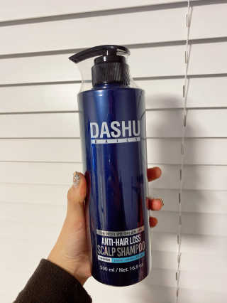 다슈코리아 다슈 데일리 단백질 한방 두피 골드 샴푸 500ml — 5점을 준 리뷰어가 2019년 11월 올린 사용 사진