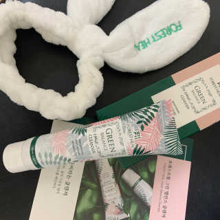 포레스트힐 그린 밸런스 클렌져 100ml + 토끼 헤어밴드 — 5점을 준 리뷰어가 2020년 2월 올린 사용 사진