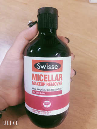 SWISSE 스위스 미셀라 메이크업 리무버 — 5점을 준 리뷰어가 2019년 11월 올린 사용 사진