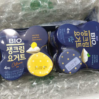 [매일 바이오] 생크림요거트 플레인 12개 + 유자 12개 — 5점을 준 리뷰어가 2019년 7월 올린 사용 사진
