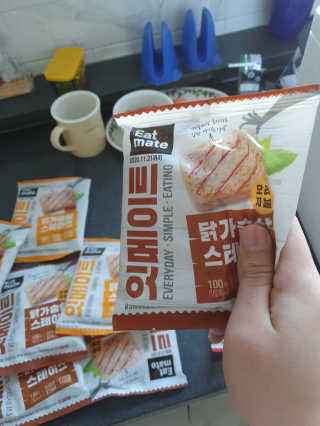 랭킹닭컴 잇메이트 닭가슴살 스테이크 혼합 1kg — 5점을 준 리뷰어가 2019년 12월 올린 사용 사진