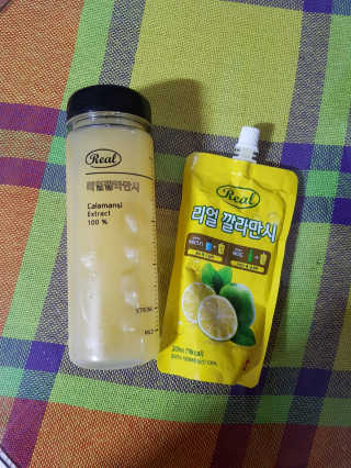 장수농가 리얼깔라만시 — 5점을 준 리뷰어가 2018년 6월 올린 사용 사진