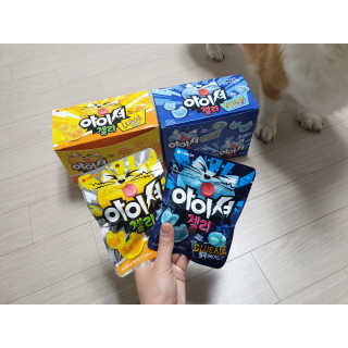 아이셔젤리 레몬맛, 아이셔젤리 블루에이드맛 — 5점을 준 리뷰어가 2019년 3월 올린 사용 사진