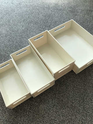 창신리빙 [프랑코 레터링 바스켓] 똑똑한 정리 수납 — 5점을 준 리뷰어가 2019년 5월 올린 사용 사진